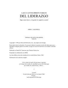 del liderazgo