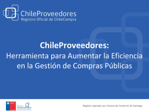 ChileProveedores - ChileCompra Formacion