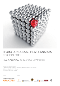 I Foro Concursal Canarias 2012