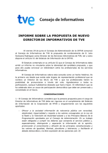 20120706-Informe sobre propuesta Dir. Informativos