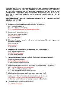 Titulado Superior Actividades Específicas de Gestión y Servicios