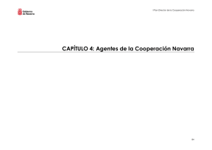 CAPÍTULO 4: Agentes de la Cooperación Navarra