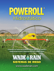 Folleto Poweroll Wade Rain