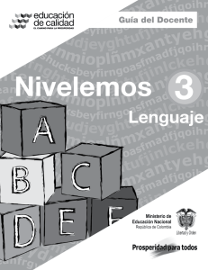 Lenguaje DOCENTE - Colombia Aprende