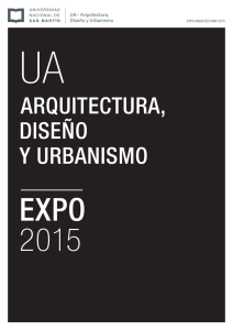 arquitectura, diseño y urbanismo - Universidad Nacional de San