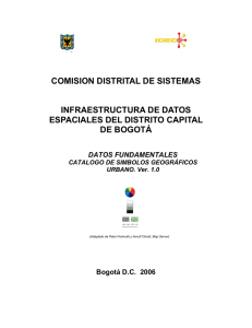 comision distrital de sistemas infraestructura de datos espaciales