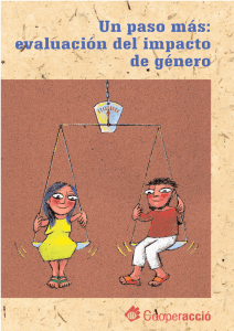 Un paso m&aacute;s en el impacto de g&eacute;nero