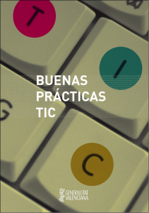 Buenas prácticas TIC - Conselleria d` Educació, Investigació