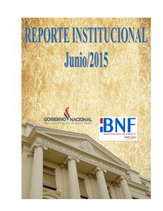Junio - Banco Nacional de Fomento