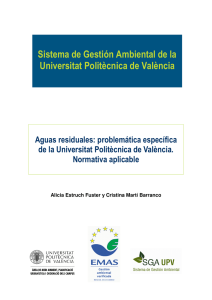 Sistema de Gestión Ambiental de la Universitat Politècnica