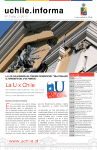 Nro. 2 / Año 3 / 2010 - Universidad de Chile
