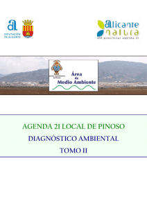 agenda 21 local de pinoso - Área de Medio Ambiente del