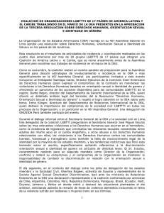 Comunicado OEA resolucion 2600-10