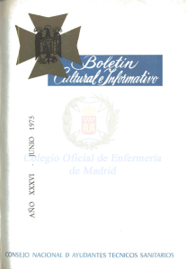 Junio 1975 en PDF - CODEM. Ilustre Colegio Oficial de Enfermería