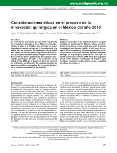 Consideraciones éticas en el proceso de la