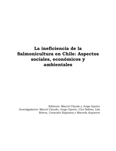 La ineficiencia de la Salmonicultura en Chile: Aspectos sociales