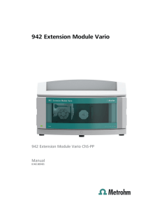 942 Extension Module Vario - Login