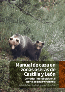 Descarga del Manual de caza en zonas oseras de Castilla y León