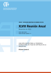 XLVIII Reunión Anual - Asociación Argentina de Economía Política