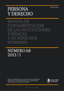 persona y derecho - Corte Interamericana de Derechos Humanos