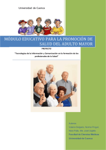 módulo educativo para la promoción de salud del adulto mayor