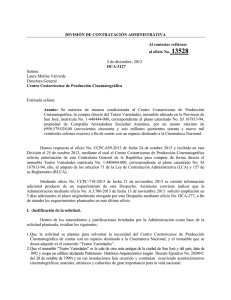 DIVISIÓN DE CONTRATACIÓN ADMINISTRATIVA Al contestar