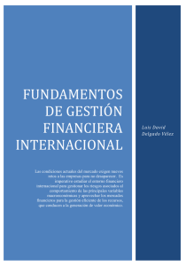 fundamentos de gestión financiera internacional