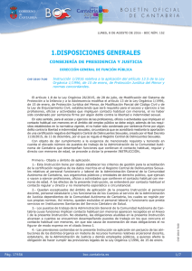 Instrucción 1/2016 - Boletín Oficial de Cantabria