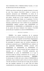 ejecutoria: 143/2016 - Poder Judicial del Estado de Yucatán