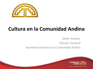 Comité Andino de Patrimonio Cultural Material e Inmaterial