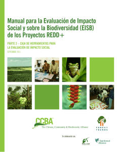 Manual para la Evaluación de Impacto Social y sobre la Biodiversidad