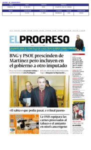 BNG y PSOE prescinden de Martínez pero incluyen en el