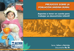 prejuicios sobre la población andina rural