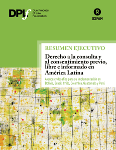 Derecho a la consulta y al consentimiento previo, libre e informado