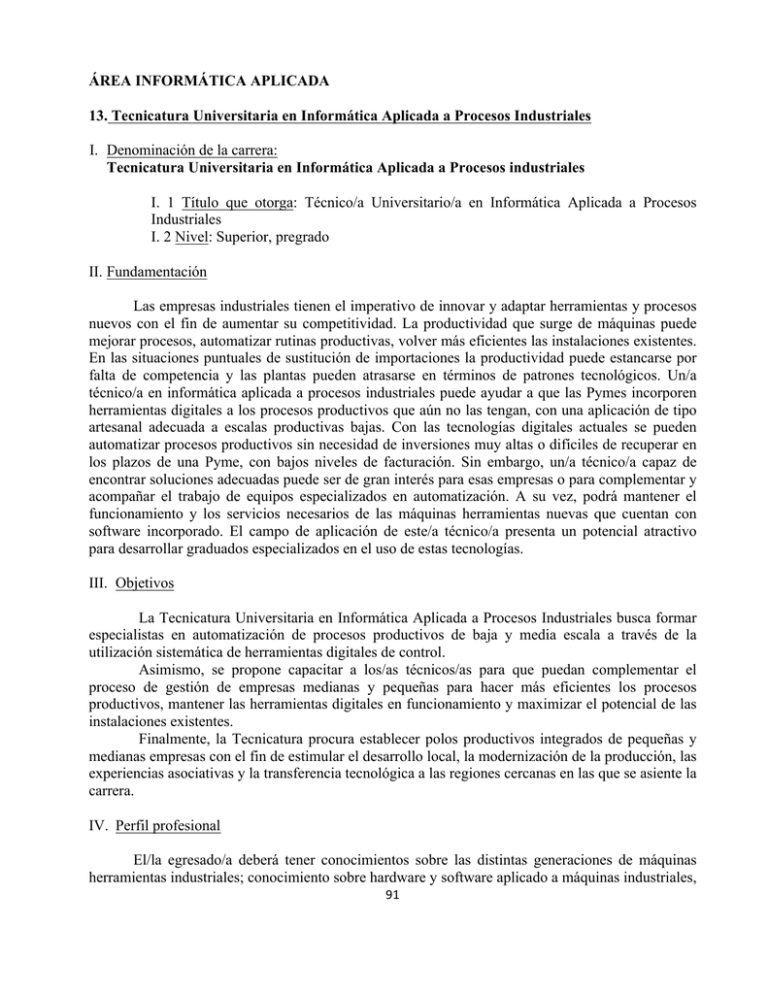  rea Inform tica Aplicada