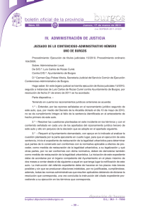 Anuncio 201101320 - Boletín Oficial de la Provincia de Burgos