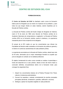 proceso jurisdiccion civil - Ilustre Colegio de Abogados de Valencia