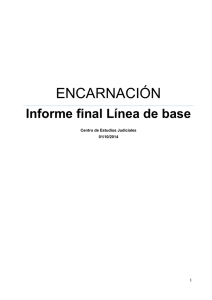 Encarnación, Informe Final Linea de base