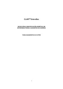 CLART EnteroBac castellano V1 Junio 2011