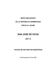 SAN JOSE DE OCOA - Servicios de mapas del IGME