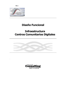 Diseño Funcional Infraestructura Centros Comunitarios