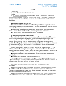 derecho constitucional