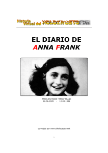 el diario de anna frank - Historia Virtual del Holocausto