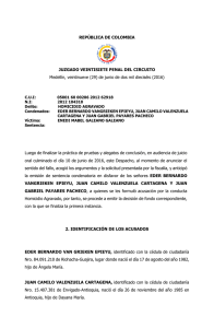 Sentencia 2012-62918 - Fiscalía General de la Nación