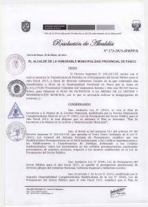 N° 2 73-2015-HMPP/A - Municipalidad Provincial de Pasco