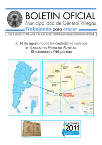 Boletín Oficial N° 228popular! - Portal Municipal de General Villegas