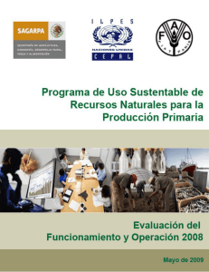 Programa de Uso Sustentable de Recursos Naturales para