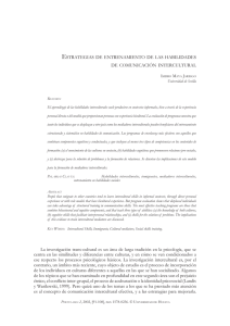 La investigación trans-cultural es un área de larga tradición en la