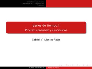 Series de tiempo I - Gabriel Montes