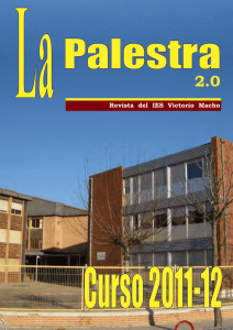 Revista digital La Palestra 2.0 – Curso 2011/2012